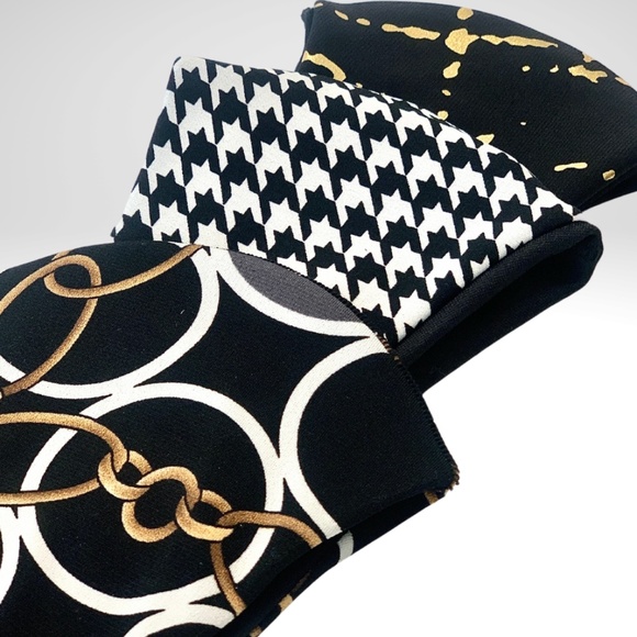 Houndstooth Face Mask - Picture 2 of 2